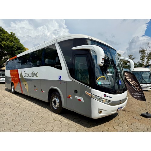 7 unid. G7 1200 Scania K-340 42 lug c/ encosto pernas