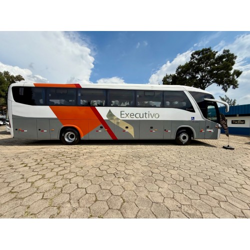 7 unid. G7 1200 Scania K-340 42 lug c/ encosto pernas